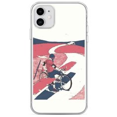 Силиконовый чехол "Хобби велосипед 4" на Apple iPhone 11 / Айфон 11 Case Place