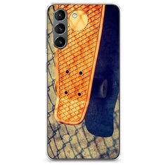 Силиконовый чехол "Хобби скейт 5" на Samsung Galaxy S21 / Самсунг Галакси S21 Case Place