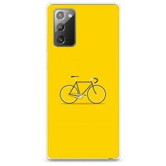 Силиконовый чехол "Хобби велосипед 1" на Samsung Galaxy Note 20 / Самсунг Галакси Ноут 20 Case Place
