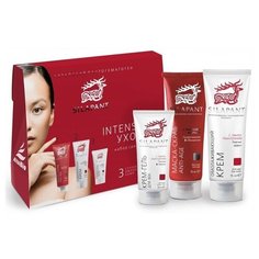 Силапант Набор средств для лица "intensive-уход" (скраб-маска + крем/лица омолаж. + крем-гель/вокру Silapant