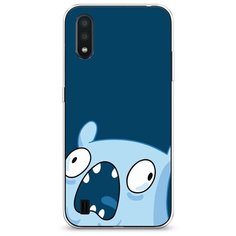 Силиконовый чехол "Кричащая подушка" на Samsung Galaxy A01 / Самсунг Гэлакси А01 Case Place