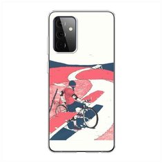Силиконовый чехол "Хобби велосипед 4" на Samsung Galaxy A72 / Самсунг Галакси А72 Case Place