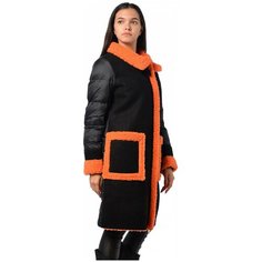Зимняя куртка женская EVACANA 21704 размер 52, черный
