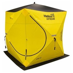 Палатка зимняя КУБ EXTREME 1,8х1,8 v2.0 (широкий вход) Helios ТОНАР
