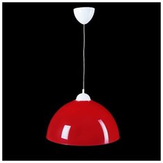 Люстра подвесная "Ланди" E27 15Вт Красный Bayer Lux