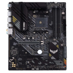 Материнская плата Asus TUF GAMING B550- PLUS Soc- AM4 AMD B550 4xDDR4 ATX AC`97 8ch(7.1) 2.5Gg RAID+HDMI+DP
