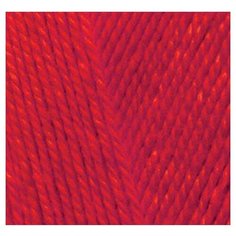 Пряжа для вязания Ализе Miss (100% мерсеризиванный хлопок) 5х50г/280м цв. 056 красный Alize