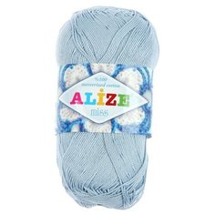 Пряжа Alize Miss (480 - Светло-голубой)