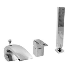 Смеситель на борт ванны Rav Slezak Loira LR572.5S Хром