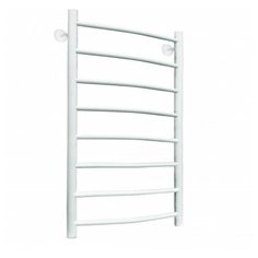 Полотенцесушитель водяной ARIANO Флоренция 60х53 белый матовый, 5 перекладин, американки угловые 1x3/4 в комплекте