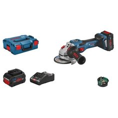 Акк. УШМ GWS 18V-15 SC, 2 акк 8.0 Ач, ЗУ,Bosch,06019H6101