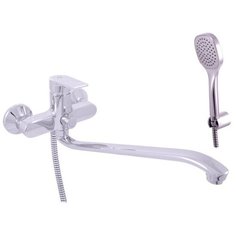 Смеситель RAV Slezаk Colorado для ванной с подвижным изливом 370 мми керамическим переключателем, с душевым комплектом, держатель стабильный