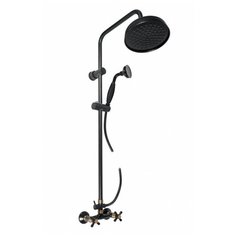 Смеситель RAV Slezаk Morava retro для душа, с душевым гарнитур, керамический переключатель