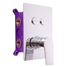 Смеситель RAV Slezаk Colorado для ванной, душа скрытого монтажа с керамическим переключателем, пласт. боксом