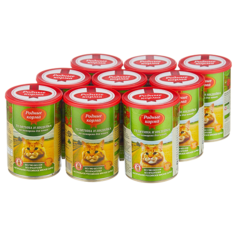 Консервы родные корма для кошек, Телятина и индейка по-пожарски 9шт*410г