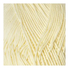 Пряжа для вязания Ализе Cotton Baby Soft (50% хлопок, 50% акрил) 5х100г/270м цв.062 молочный Alize