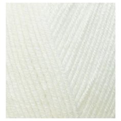 Пряжа для вязания Ализе Happy Baby (65% акрил, 35% полиамид) 5х100г/350м цв.450 жемчужный Alize