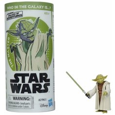 Игрушка Hasbro Коллекция историй Звездные войны Йода Тубус E5707/E5648
