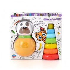 Набор KNOPA неваляшка + пирамидка (82043)