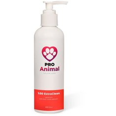Шампунь для собак ProAnimal 1:50 ExtraClean, 200 мл, экстраглубокое очищение шерсти всех типов, концентрат шампуня 1:50