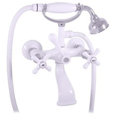 Смеситель RAV Slezаk Morava retro для ванной, с душевым комплектом, керамический переключатель