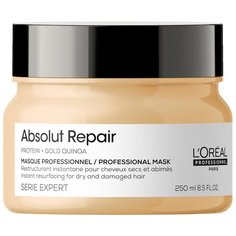LOreal Professionnel Absolut Repair маска для восстановления поврежденных волос, 250 мл