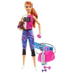 Кукла Barbie Фитнес, 30 см, GJG57