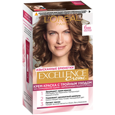 LOreal Paris Excellence стойкая крем-краска для волос, 6.00 темно-русый