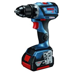 Аккумуляторная ударная дрель-шуруповерт BOSCH GSB 18V-60 C 5.0Ач х2 L-BOXX