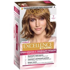 LOreal Paris Excellence стойкая крем-краска для волос, 7 русый