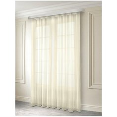 Тюль вуаль ш.200* в.250, 100%п/э шампань Racc Olto