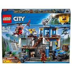 Конструктор LEGO City 60174 Полицейский участок в горах