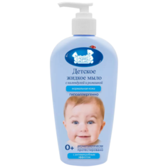 Наша мама Жидкое мыло с антимикробным эффектом с ромашкой и календулой, 400 мл