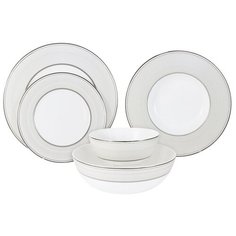Обеденный сервиз Жемчуг 21 предмет на 6 персон Naomi