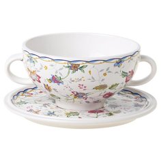 Суповая чашка на блюдце IMARI Букингем IMB0304-A218AL