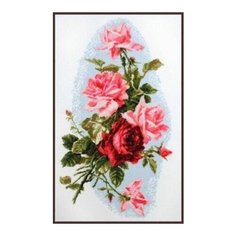 Набор для вышивания крестом "Розовый шик", арт. 01.012 Палитра