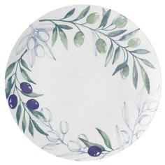 Тарелка обеденная Оливковая роща, 26,5 см Casa Domani