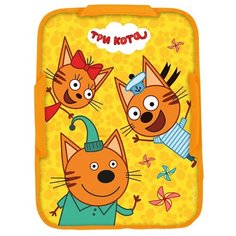 Игрушка. Ледянка с рисунком (Три кота на желтом) Nika