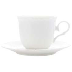 Чашка с блюдцем Florence без инд.упаковки 0,2 л Casa Domani