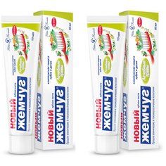 НК Жемчуг Новый з/паста Лечебные травы 50мл (набор из 2х шт) Невская косметика