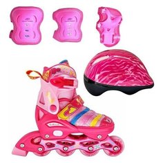 Раздвижные роликовые коньки TechTeam Maya Set 70 mm р. 34 – 37