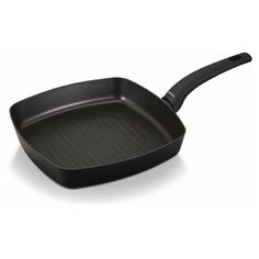 Сковорода гриль Brabantia"HEAT MATT BLACK" , 26 см, черный-матовый 30003715