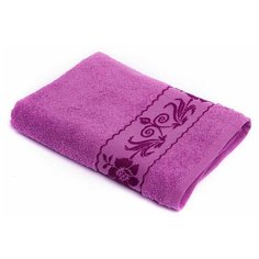Полотенце "Арт Дизайн Прованс" махровое; Сиреневый; размер 70 х 140 Артдизайн