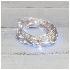 Гирлянда NEON-NIGHT Роса с трансформатором, 2000 см, 200 ламп, белый/прозрачный провод