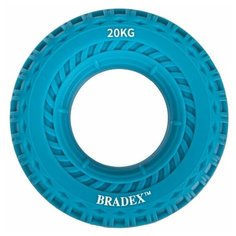 Кистевой эспандер 20 кг BRADEX SF 0567, круглый с протектором, синий