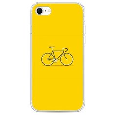 Силиконовый чехол "Хобби велосипед 1" на Apple iPhone SE 2020 / Айфон SE 2020 Case Place