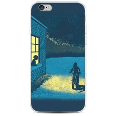 Силиконовый чехол "Хобби велосипед 5" на Apple iPhone 6S / Айфон 6S Case Place