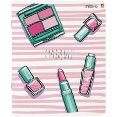 Альт Тетрадь Girls Only Химия 7-48-1102/06, клетка, 48 л., розовый/зеленый