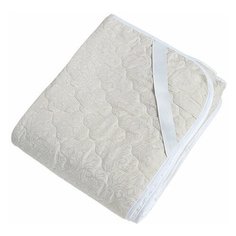 Наматрасник "Стандарт (белый)" синтепон 100 гр, верх бязь, 100% хлопок размер 90 х 200 Традиция