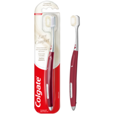 Зубная щетка Colgate Easy Comfort (комфорт), средней жесткости, красная